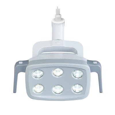 Un bon prix. Lampe opératoire dentaire réglable à 6 LED, lampe d'examen buccal, lampe chirurgicale sans ombre pour unité de fauteuil dentaire en ligne