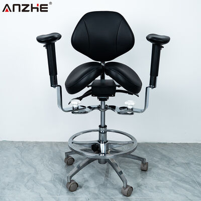 Chaise médicale à hauteur réglable avec couleur personnalisée en cuir en microfibre