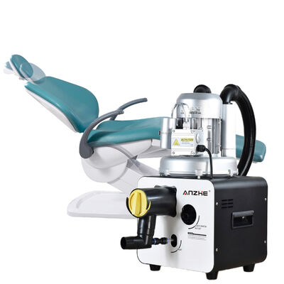 Un bon prix. Système d'aspiration dentaire 1300 W pour 4 fauteuils dentaires, pompe à vide dentaire avec séparation air-liquide, drainage automatique, équipement de clinique dentaire à faible bruit en ligne
