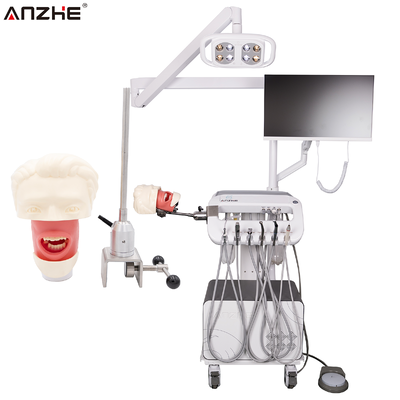 Un bon prix. Unité dentaire portable avec simulation d'implantation de la tête fantôme Station de travail de formation dentaire Système d'éducation dentaire numérique pour les écoles et les universités dentaires en ligne