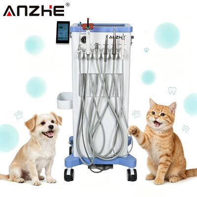 Un bon prix. Unité dentaire mobile vétérinaire ANZHE 550W Station de travail dentaire intégrée tout-en-un pour animaux de compagnie avec un fonctionnement ultra-silencieux de 58 dB en ligne
