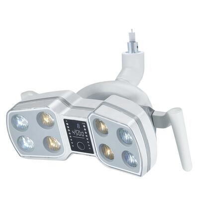Un bon prix. Lampe d'opération dentaire LED avec capteur infrarouge, lampe buccale sans ombre 8000-30000 Lux, 8 yeux LED pour unité de fauteuil dentaire en ligne
