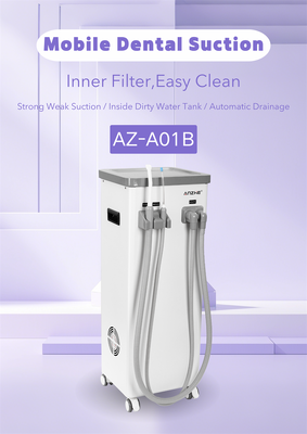 Un bon prix. 400W Pompe à vide dentaire portable avec aspiration de 800 L/min et faible bruit de 56 dB pour cliniques en ligne