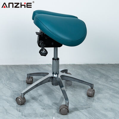 Un bon prix. Tabouret dentaire à selle ergonomique avec inclinaison vers l'avant et ascenseur à gaz réglable pour les cliniques dentaires en ligne