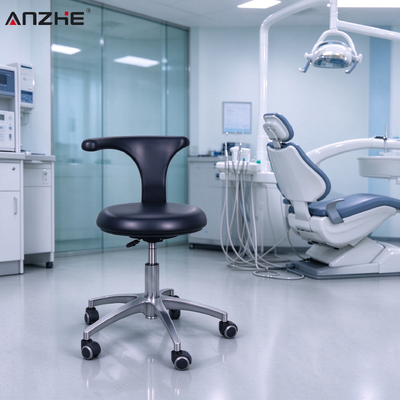 Un bon prix. Chaise d'infirmière pivotante médicale ergonomique légère Tabouret dentaire avec tabouret de travail à roulement réglable en hauteur en ligne