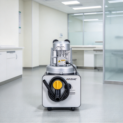 Système d'aspiration à vide dentaire à débit élevé de 1300 W avec séparateur d'air et d'eau pour hôpital dentaire et chaises dentaires multiples