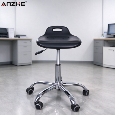 Tabouret ESD antistatique pour dentiste avec roulettes conductrices et design ergonomique réglable pour cabinet dentaire et laboratoire